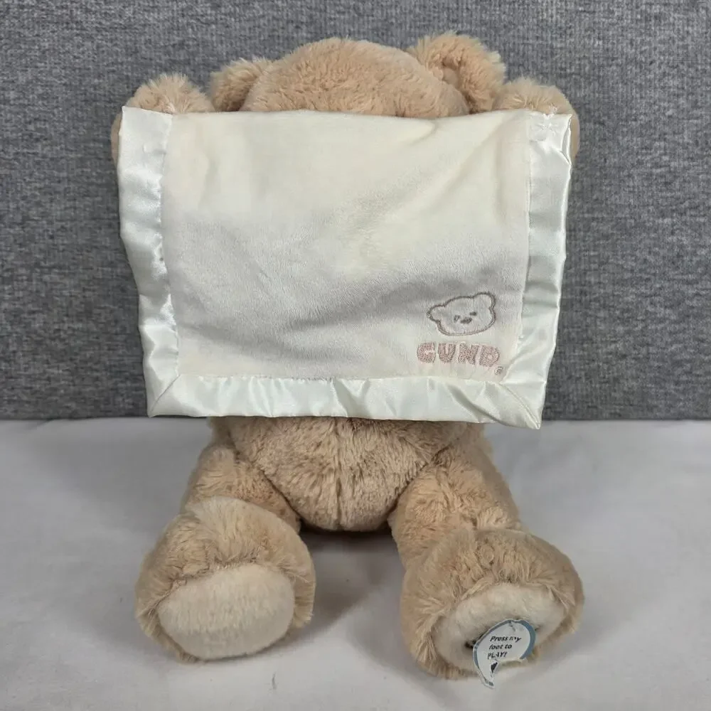 GUND BABY PEEK‑A‑BOO BEAR 11